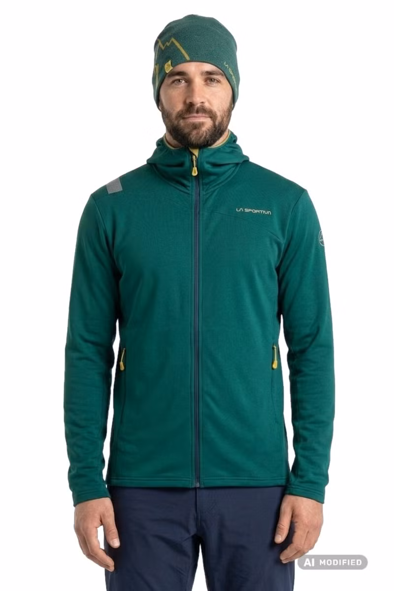 KURTKA COSMIC THERMAL HOODY-JUNGLE