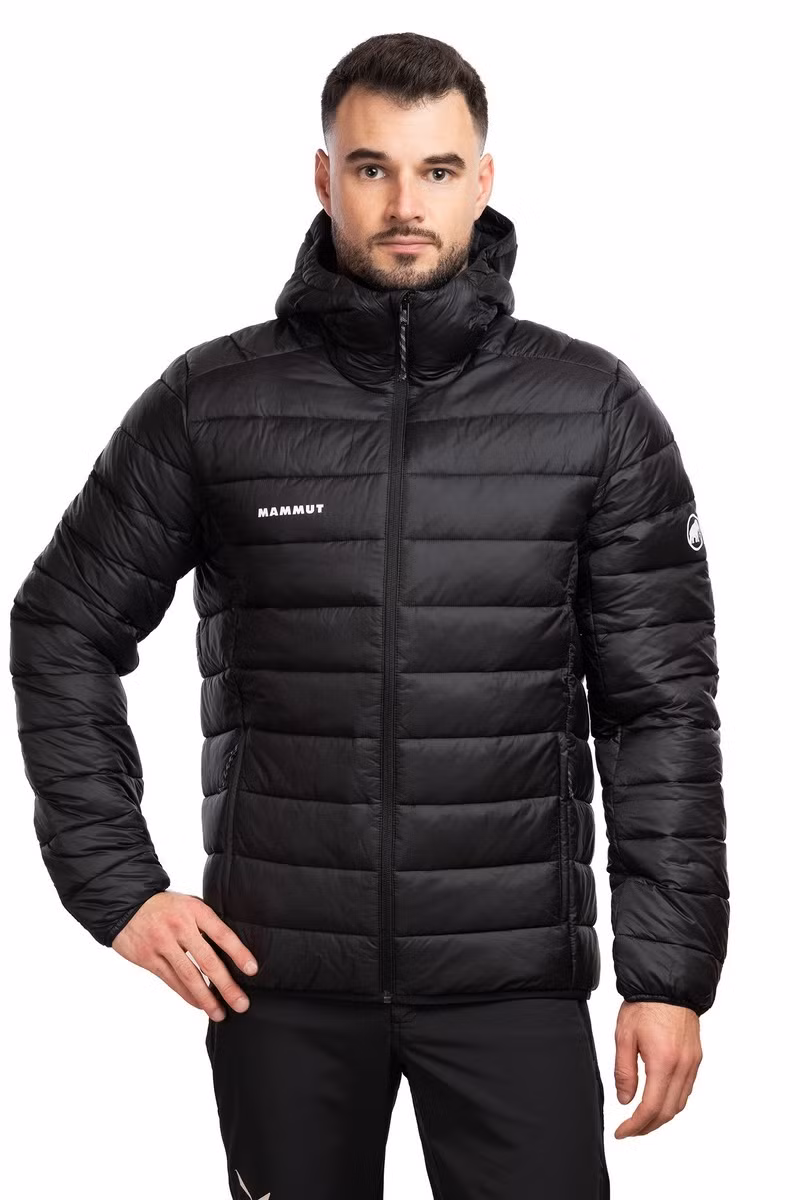KURTKA CRAG IN HOODED-BLACK