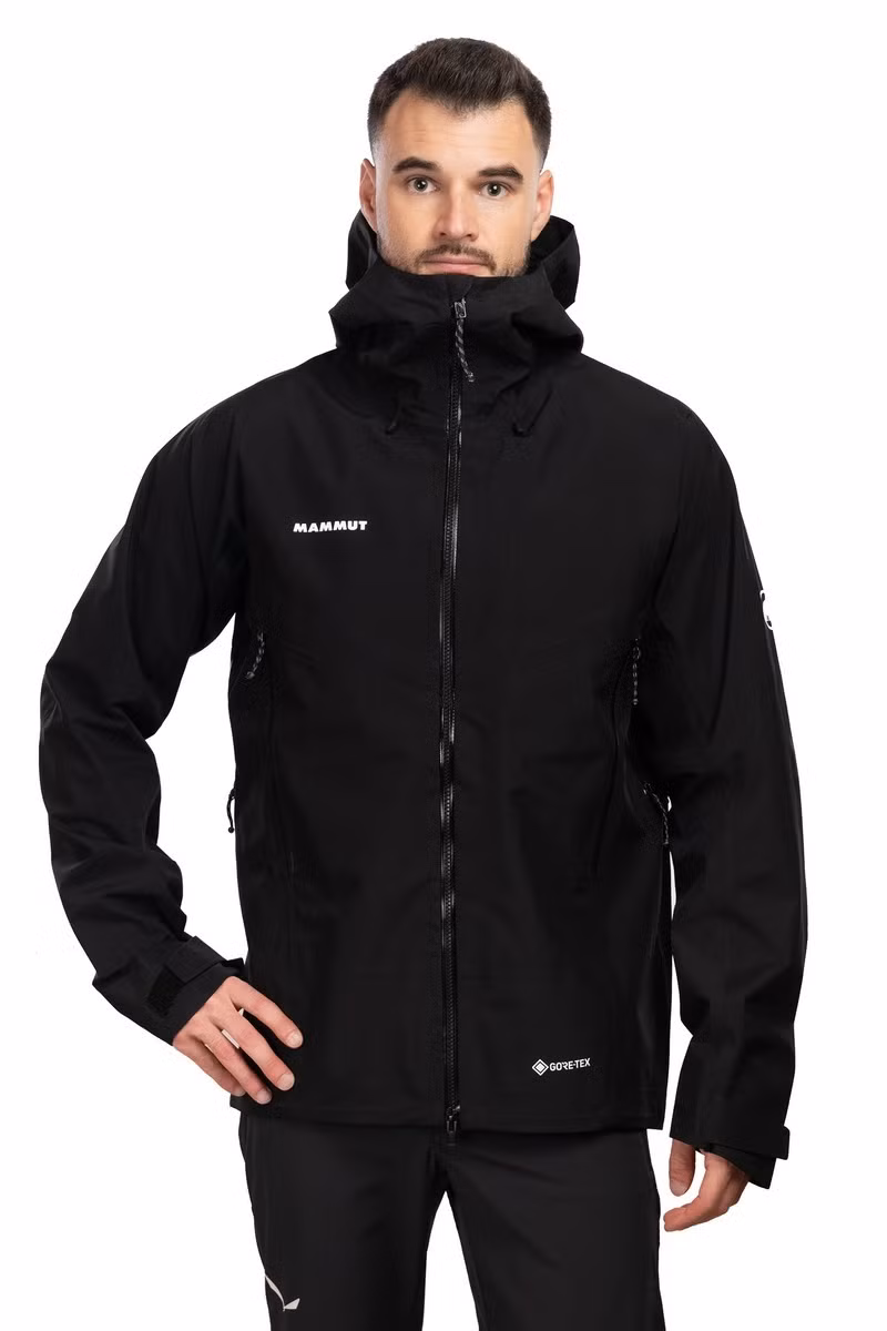 KURTKA CRATER IV HS HOODED-BLACK