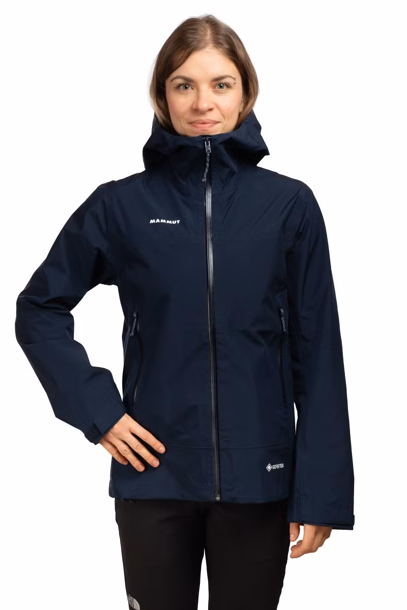 KURTKA CRATER LIGHT HS HOODED WOMEN-MARINE