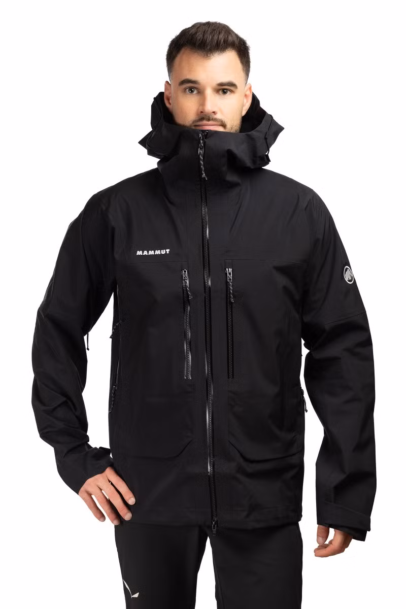 KURTKA CRATER PRO HS HOODED-BLACK