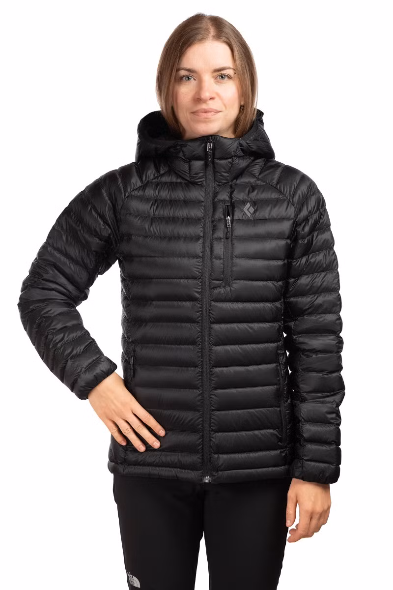 KURTKA DEPLOY DOWN 1.0 HOODY WOMEN-BLACK