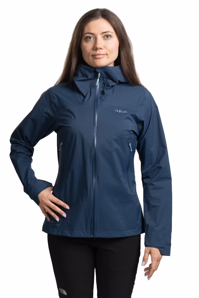 KURTKA DOWNPOUR LIGHT WOMEN-TEMPEST BLUE