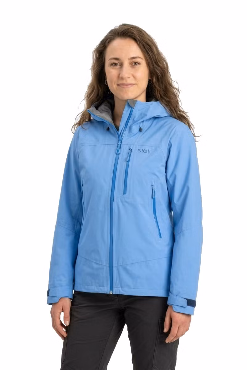 KURTKA DOWNPOUR MOUNTAIN WOMEN-BLUEBIRD