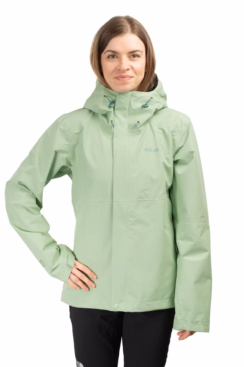 KURTKA DOWNPOUR WOMEN-FIG GREEN
