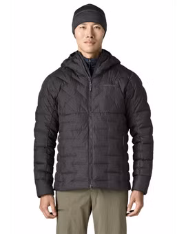 KURTKA DURABLE DOWN HOODY-BLACK