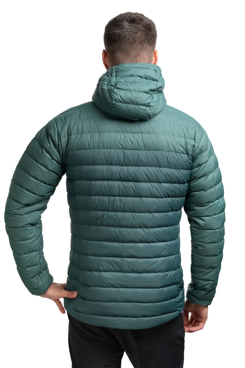 KURTKA EARTHRISE HOODED-PINE-FERN