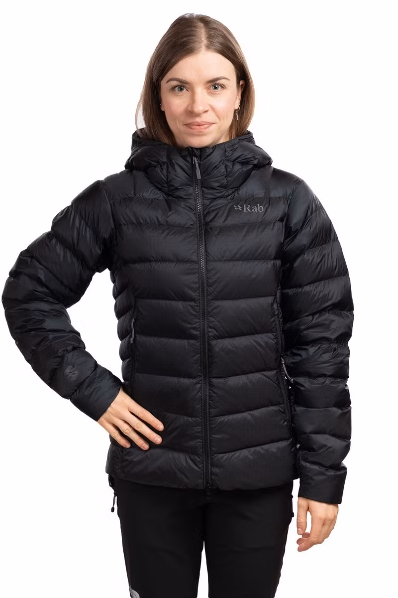 KURTKA ELECTRON PRO HOODY WOMEN-BLACK OCIEPLANA DAMSKA