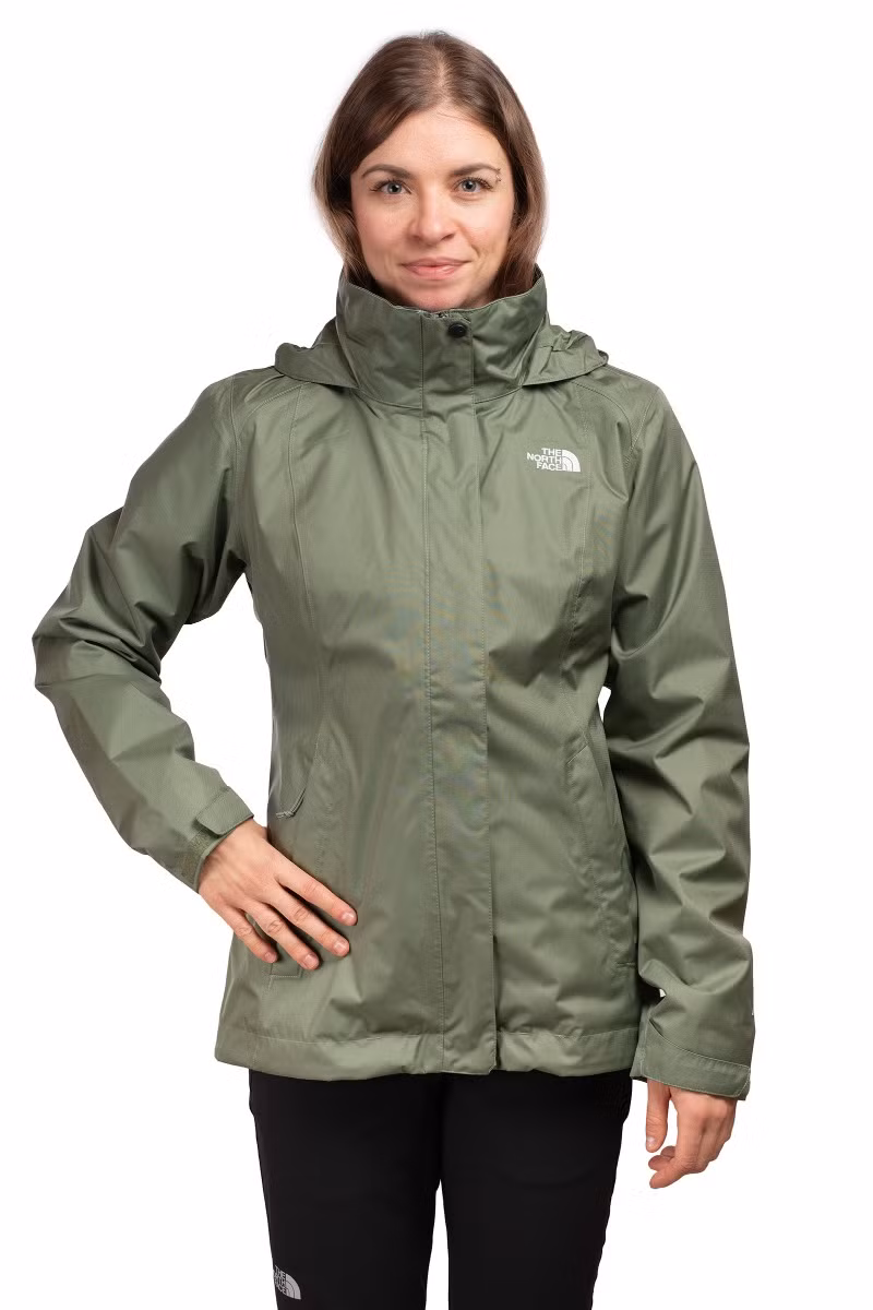 KURTKA EVOLVE II TRICLIMATE WOMEN-BARK MIST-SLATE MOSS