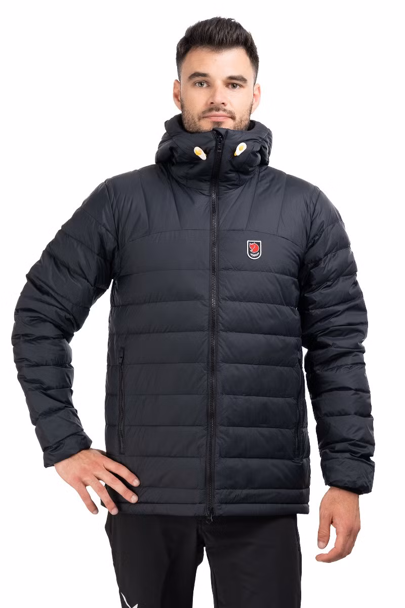 KURTKA EXPEDITION PACK DOWN HOODIE-550-BLACK