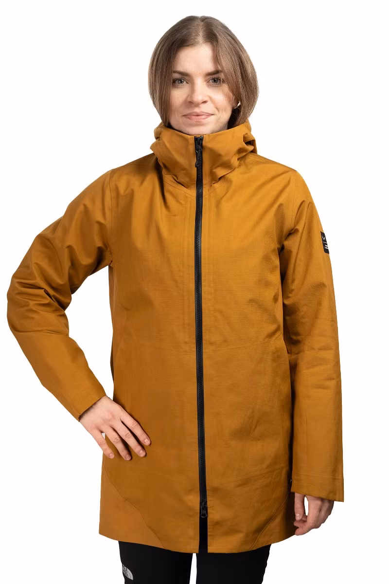 KURTKA FANES 3L PTX HEMP 2-1 PARKA WOMEN-GOLDEN BROWN INT. 7020