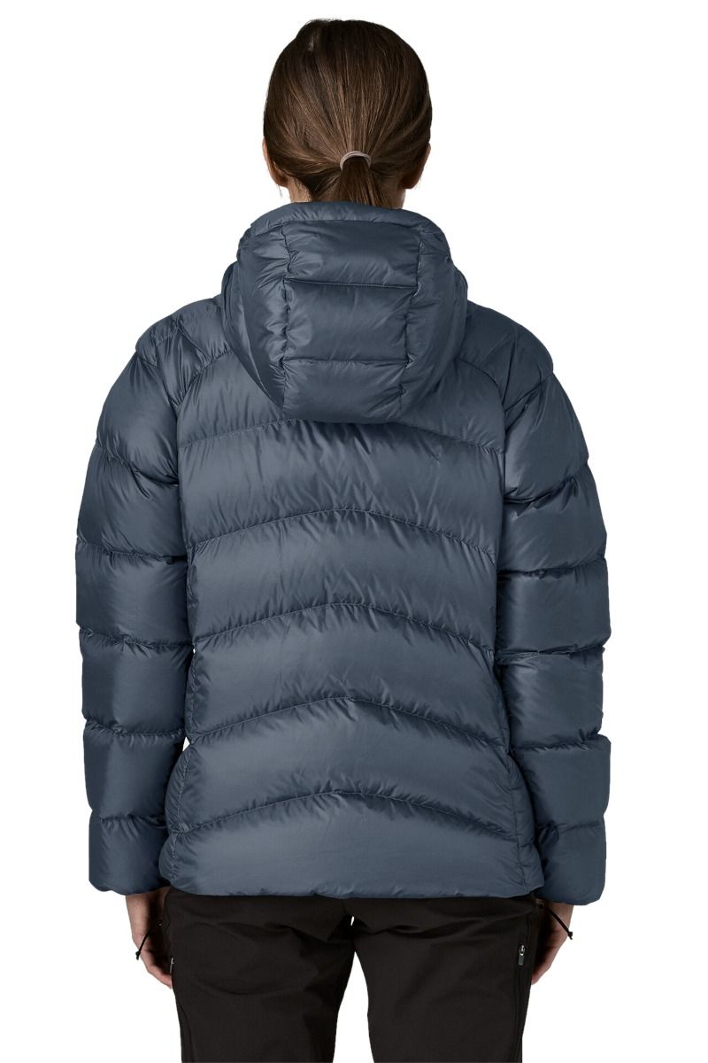KURTKA FITZ ROY DOWN HOODY WOMEN-SUMMIT BLUE