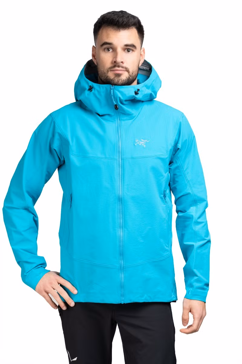 KURTKA GAMMA HOODY-BLUE TETRA