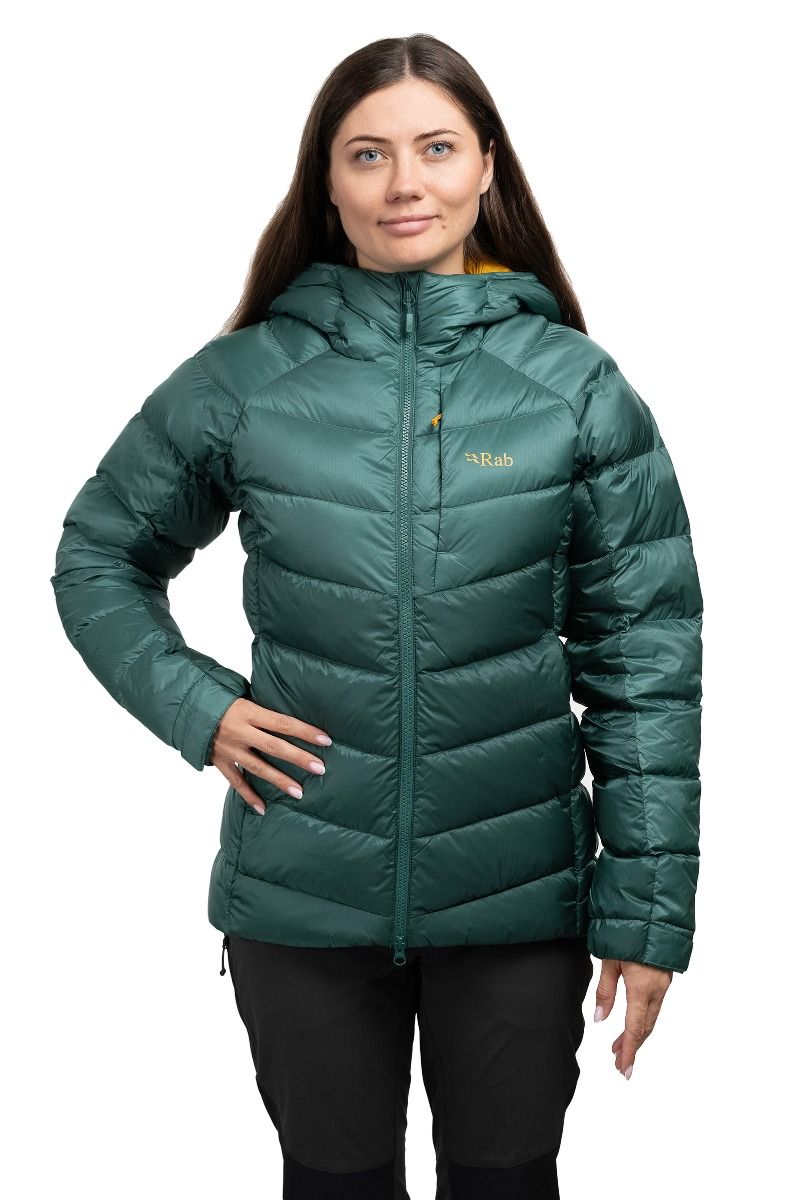 KURTKA GLACEON PRO WOMEN-EUCALYPTUS-GREEN SLATE