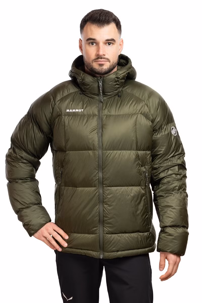 KURTKA GLACIER GLOW IN HOODED-DARK MARSH