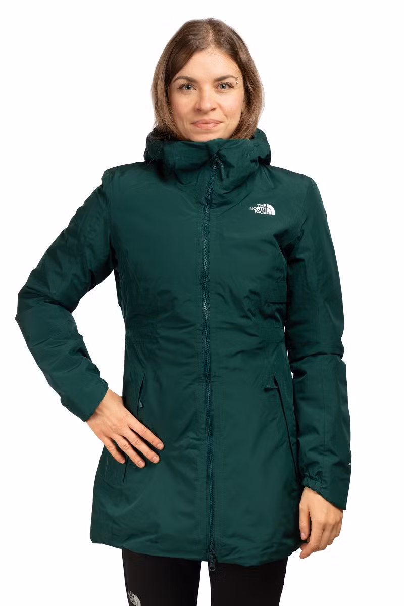 KURTKA HIKESTELLER INSULATED PARKA WOMEN-HUNTER GREEN