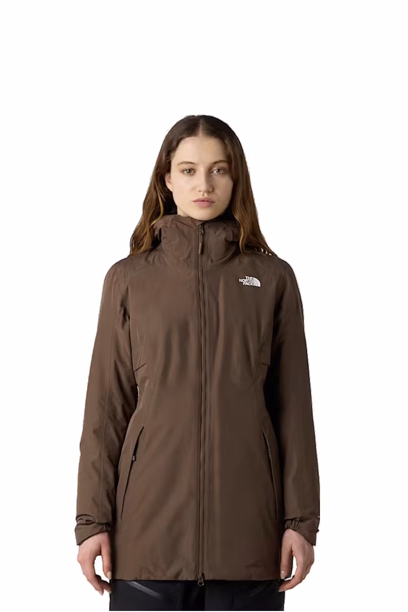 KURTKA HIKESTELLER INSULATED PARKA WOMEN-SMOKEY BROWN