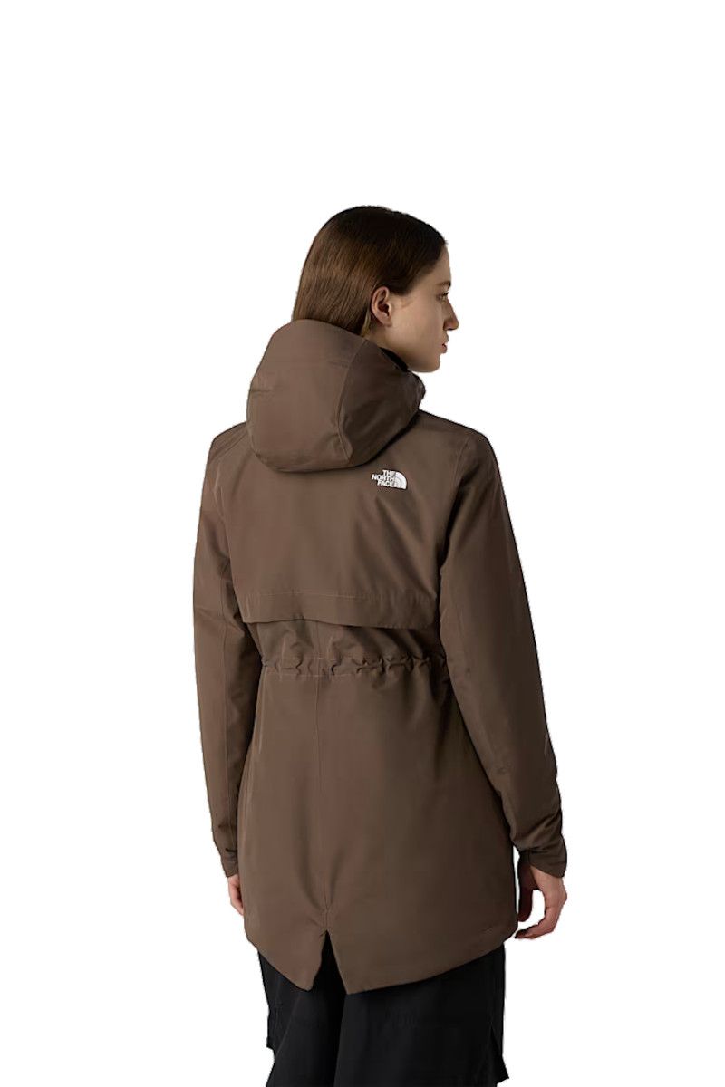 KURTKA HIKESTELLER INSULATED PARKA WOMEN-SMOKEY BROWN