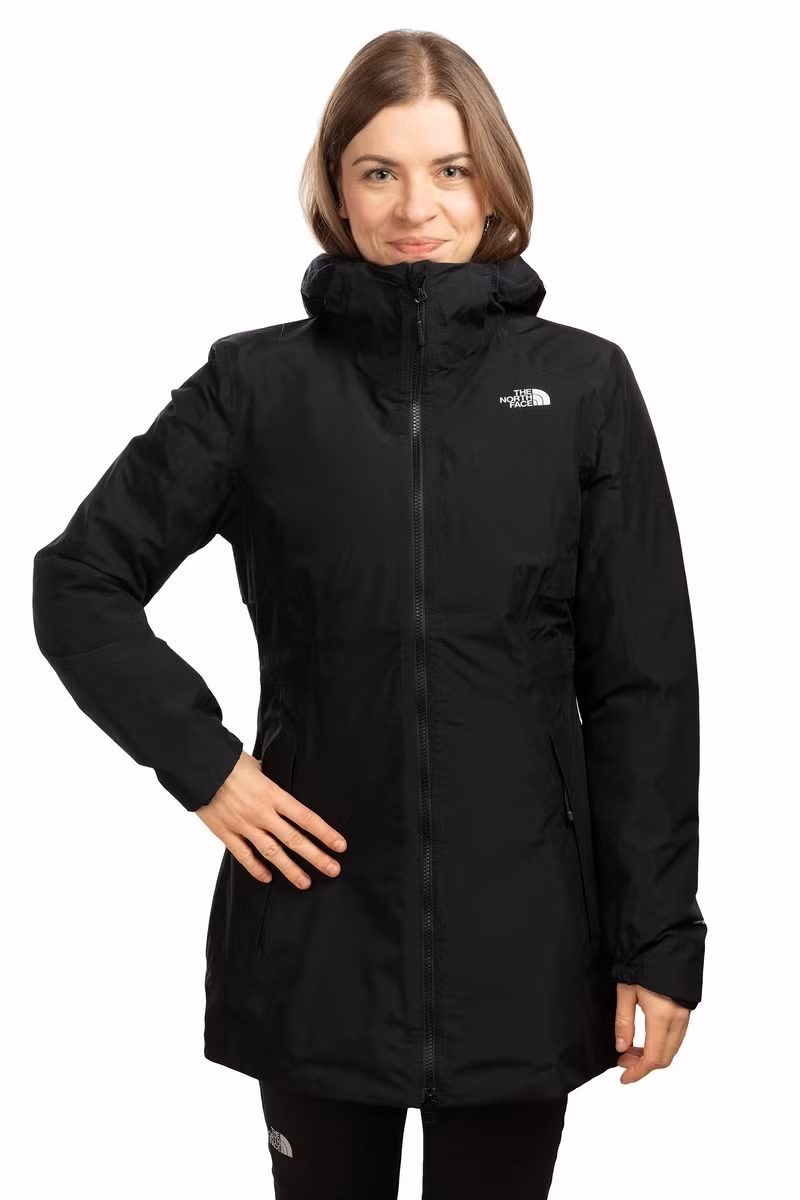 KURTKA HIKESTELLER INSULATED PARKA WOMEN-TNF BLACK-TNF BLACK