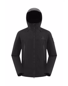 KURTKA HIKING 3 IN 1 FLEECE TAWWAO91227-BLACK