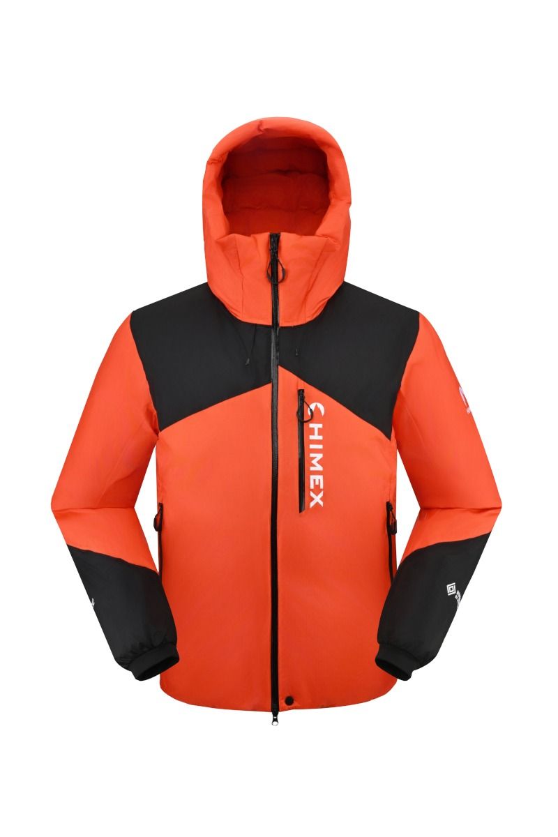 KURTKA HIMEX GORE-TEX DOWN HOODY TADDAM81123-ORANGE-BLACK
