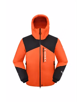 KURTKA HIMEX GORE-TEX DOWN HOODY TADDAM81123-ORANGE-BLACK