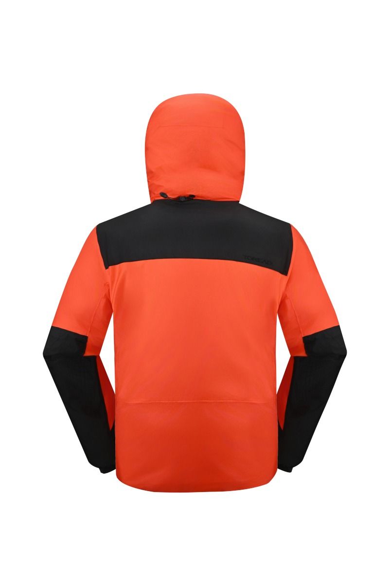 KURTKA HIMEX GORE-TEX DOWN HOODY TADDAM81123-ORANGE-BLACK