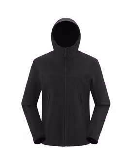 KURTKA HIMEX SOFTSHELL HOODY TAEEAO91013-BLACK
