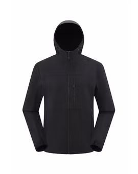 KURTKA HIMEX SOFTSHELL HOODY TAEEAO91019-BLACK