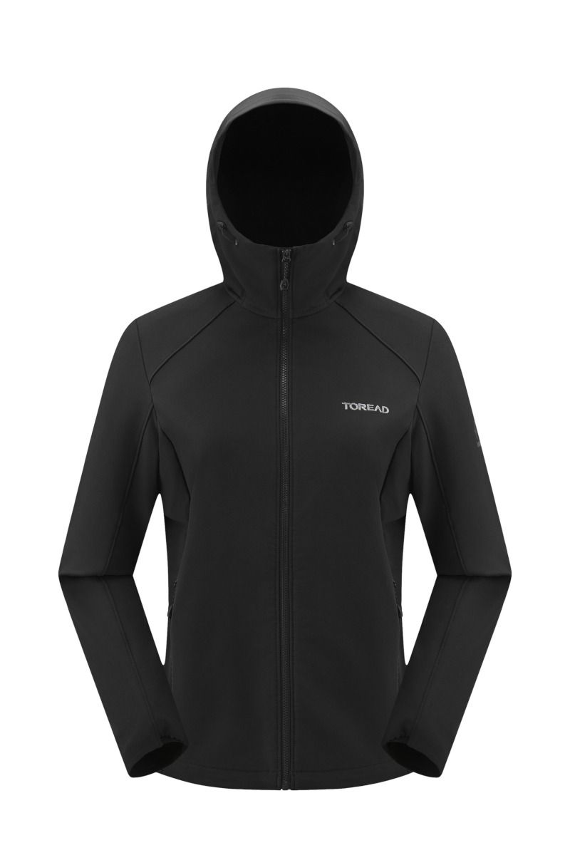 KURTKA HIMEX SOFTSHELL HOODY WOMEN TAEEAO92014-BLACK