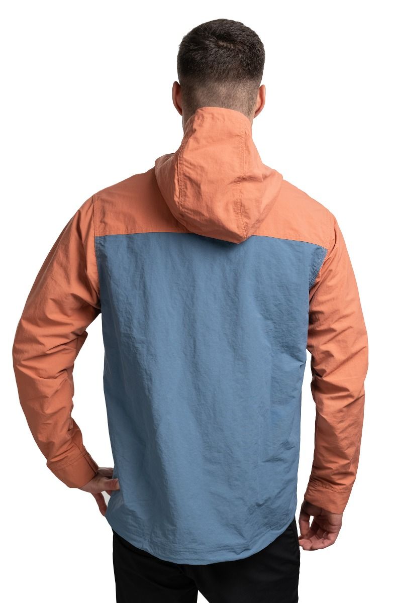 KURTKA ISTHMUS ANORAK-UTILITY BLUE
