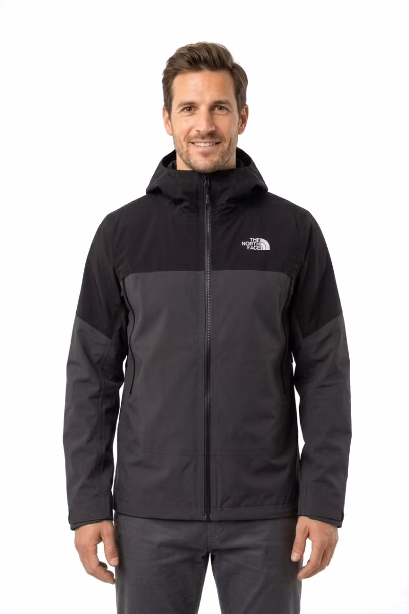 KURTKA JAZZI GTX 3L-ANTHRACITE GREY-TNF BLACK