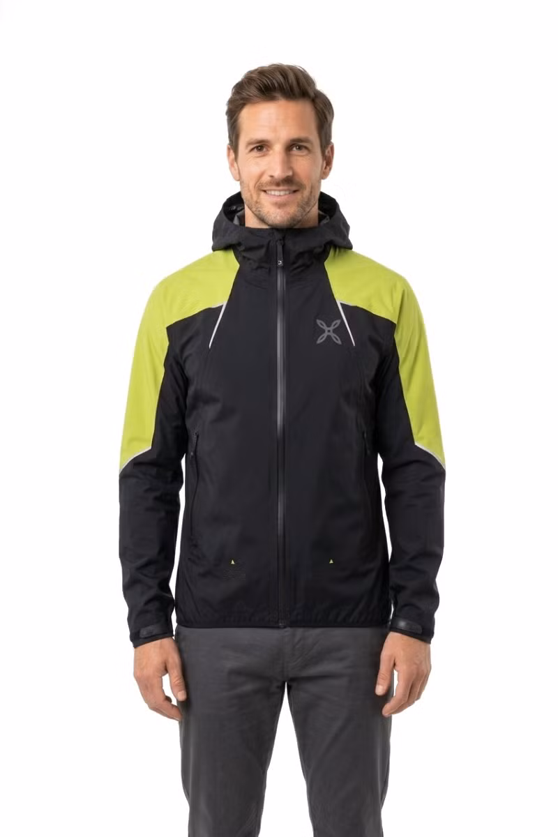 KURTKA MAGIC 2.0-BLACK-LIME GREEN