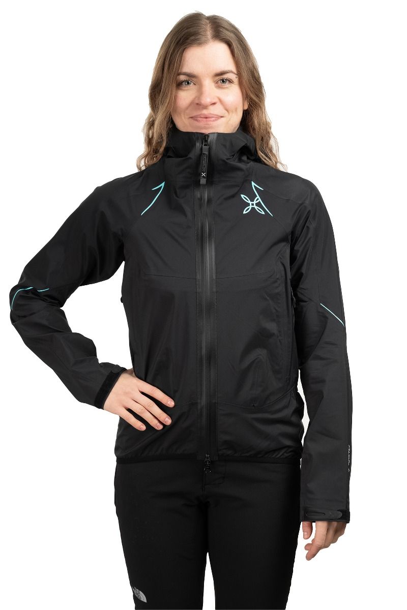 KURTKA MAGIC 2.0 WOMAN-BLACK-CARE BLUE