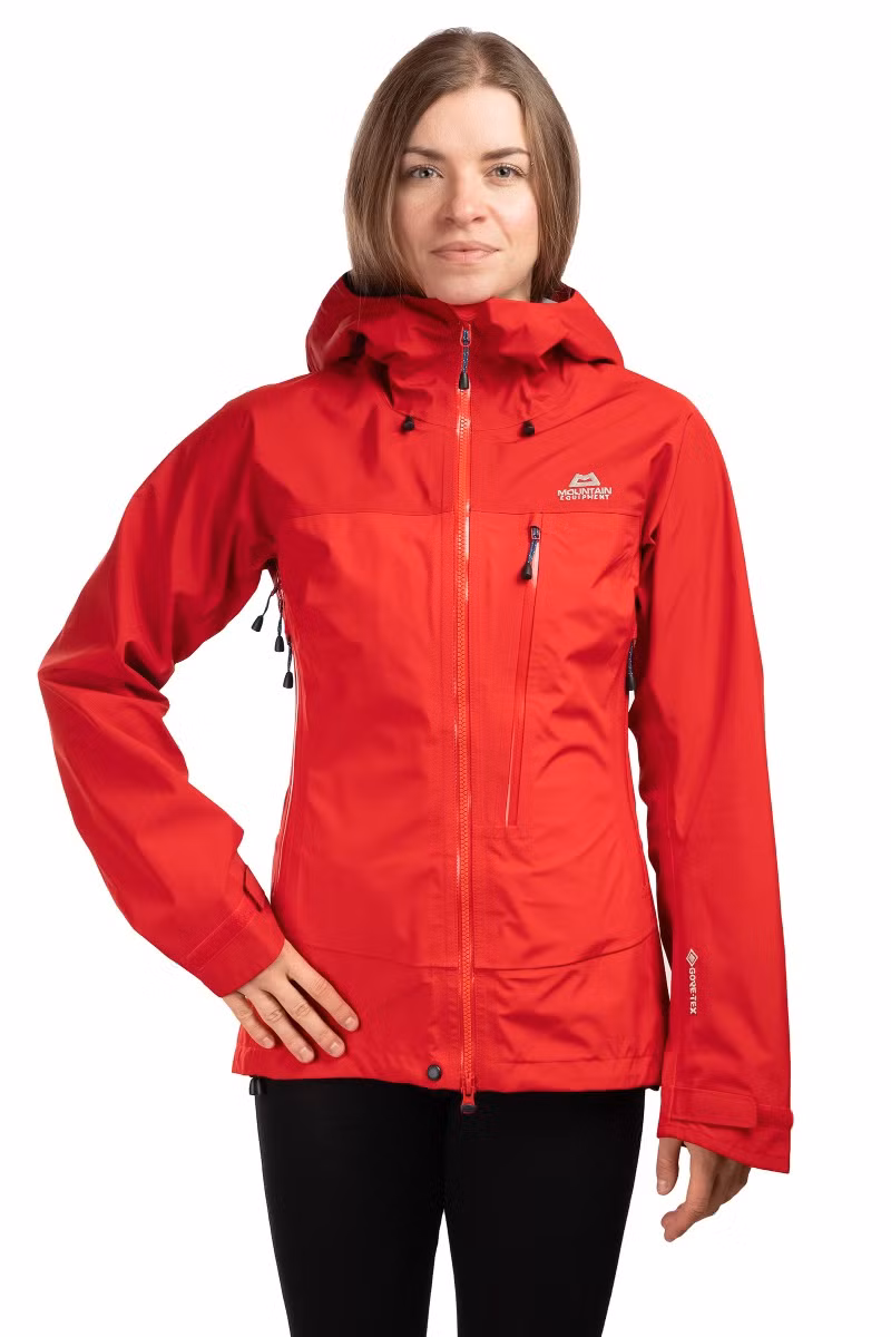 KURTKA MAKALU GTX WOMEN-IMPERIAL RED-CRIMSON