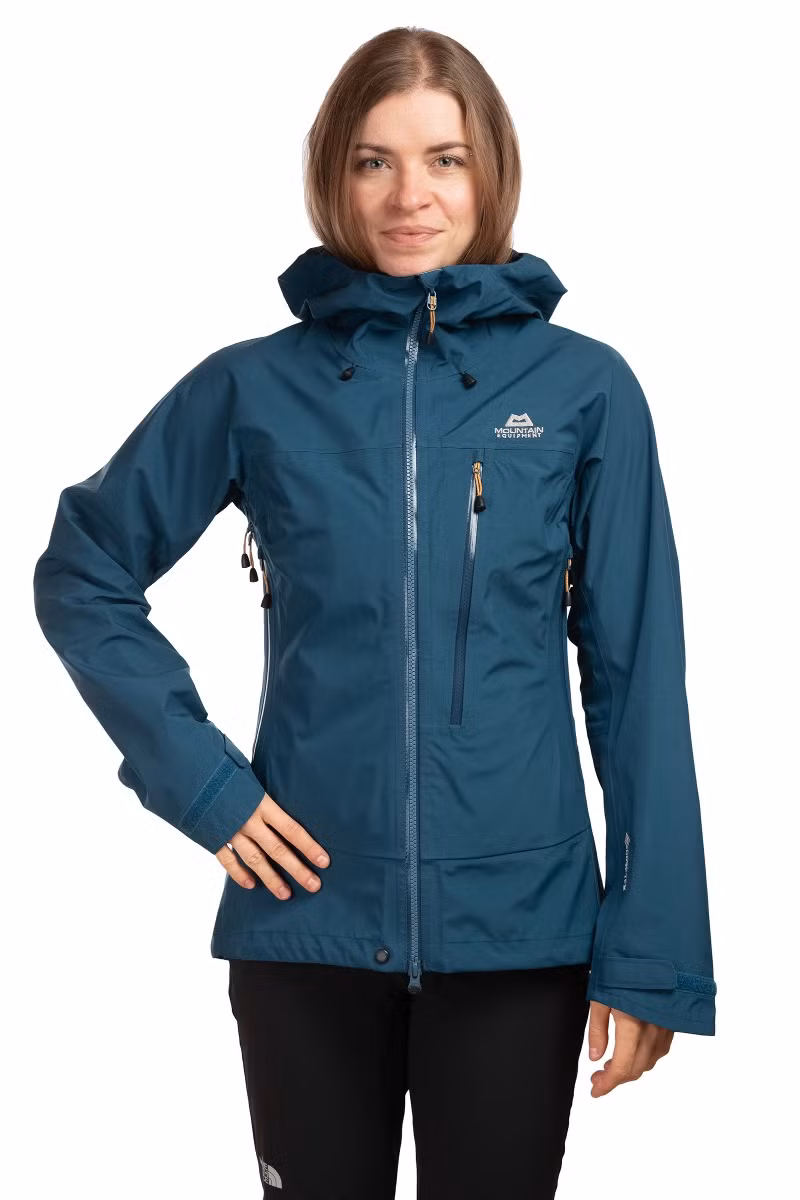 KURTKA MAKALU GTX WOMEN-MAJOLICA BLUE