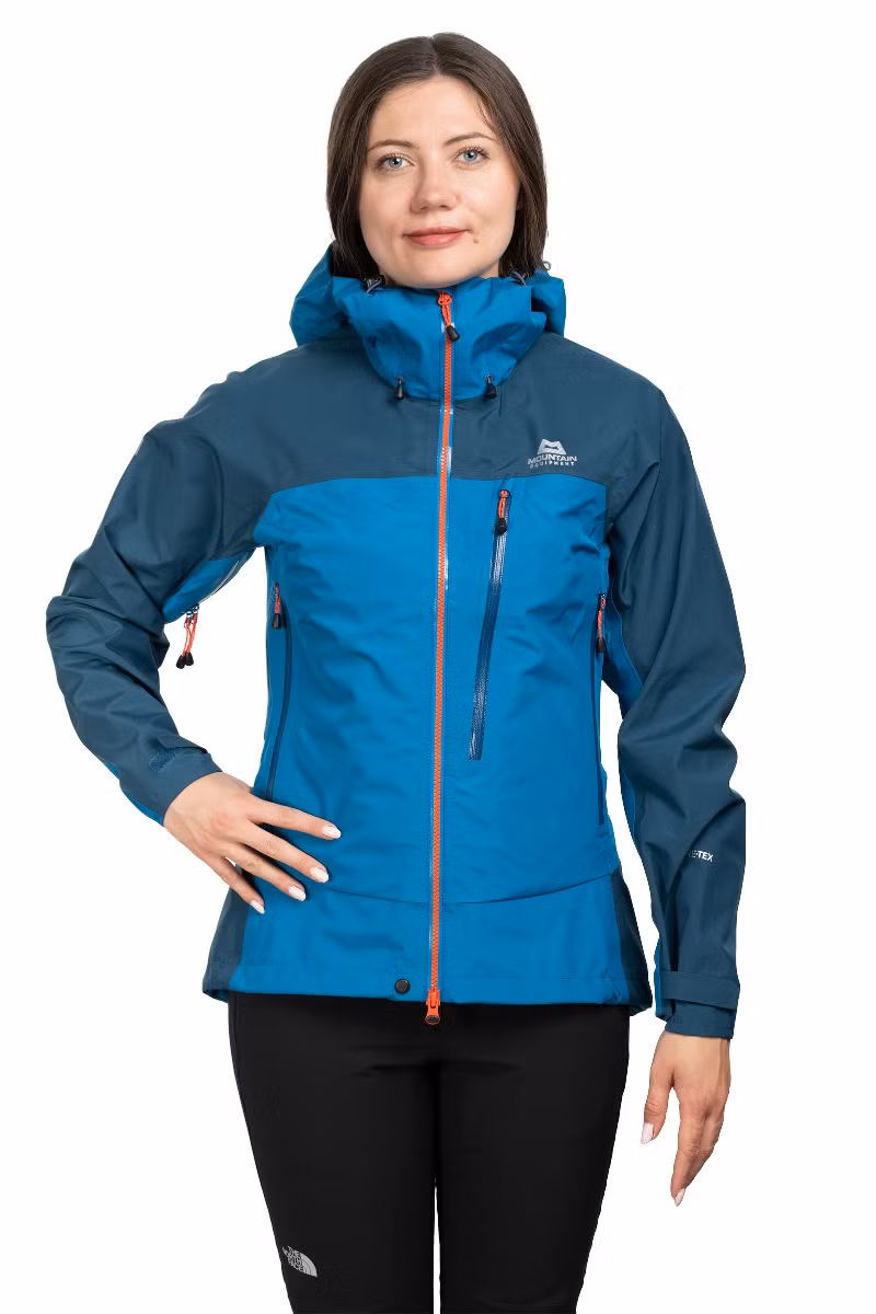 KURTKA MAKALU GTX WOMEN-MYKONOS BLUE-MAJOLICA BLUE
