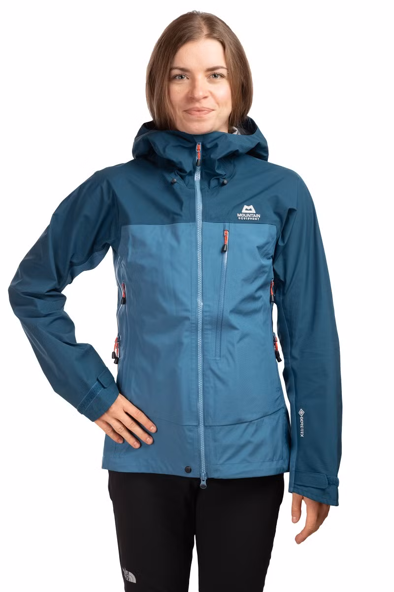 KURTKA MAKALU GTX WOMEN-STELLAR-MAJOLICA BLUE