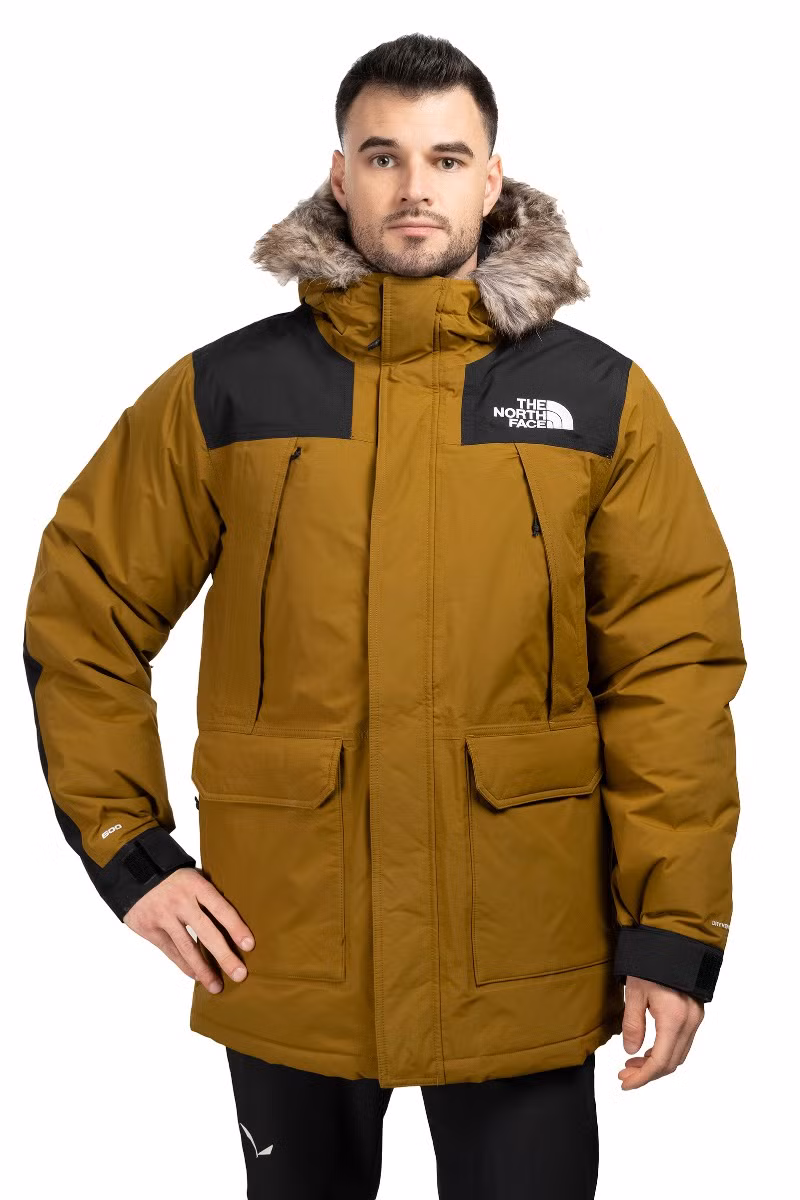 KURTKA MCMURDO PARKA-MOSS GREEN-TNF BLACK
