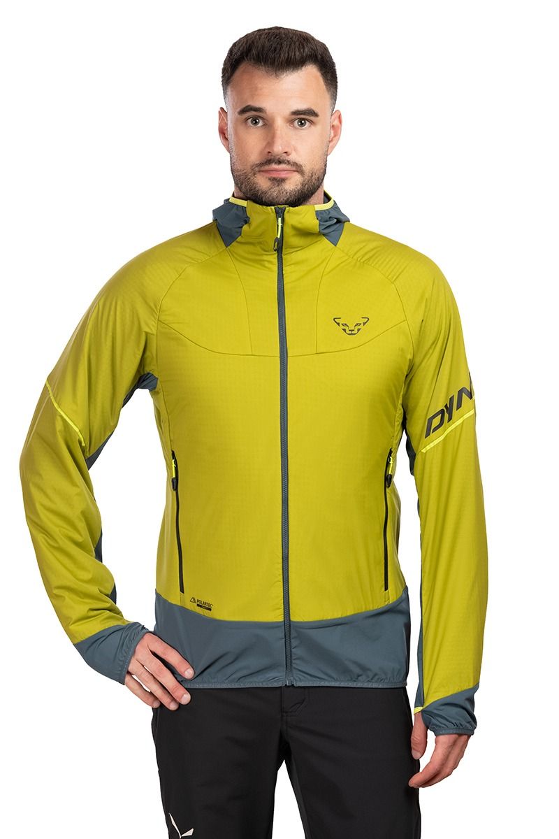 KURTKA MEZZALAMA POLARTEC ALPHA-GOLDEN LIME-0720