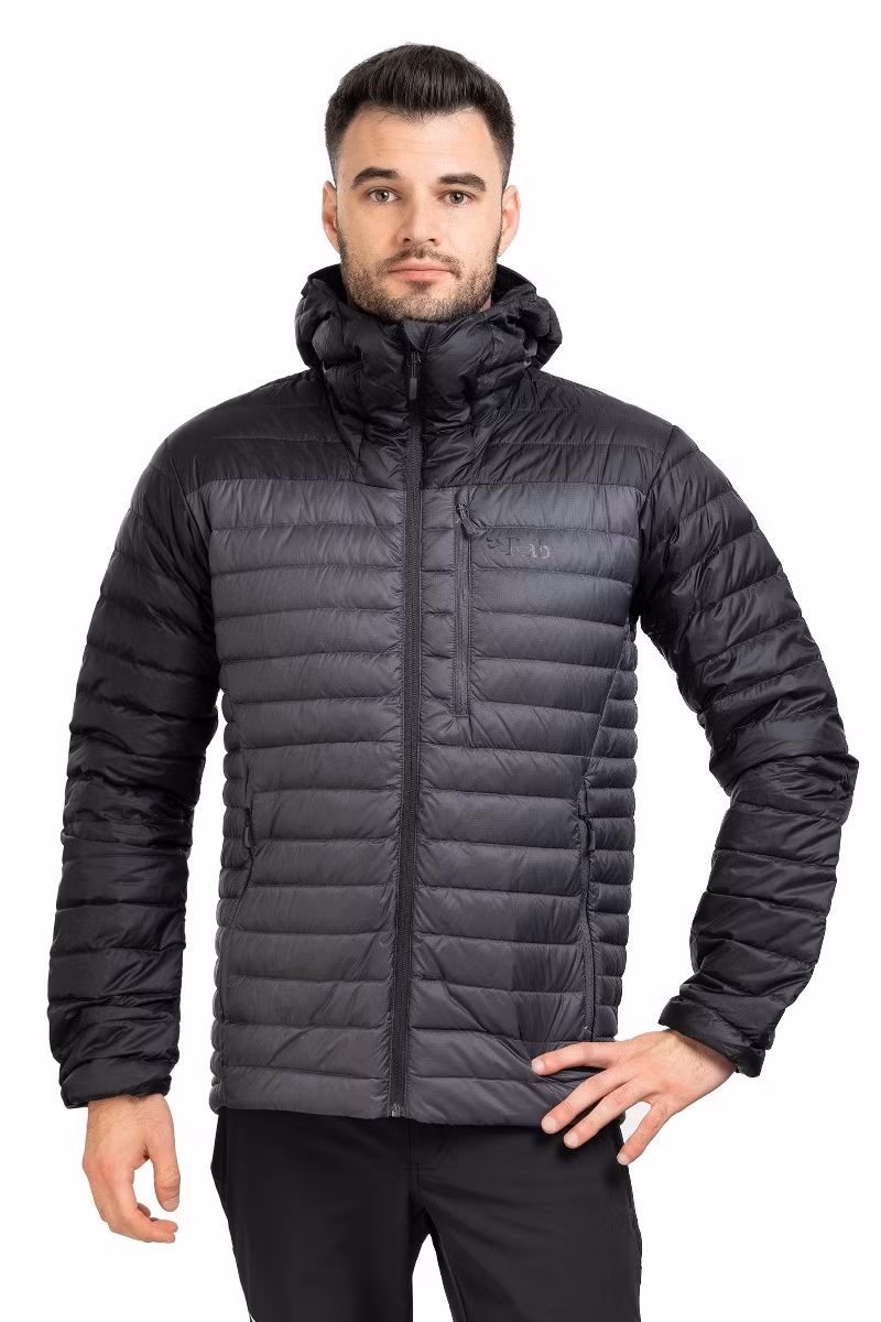KURTKA MICROLIGHT ALPINE-BLACK-GRAPHENE