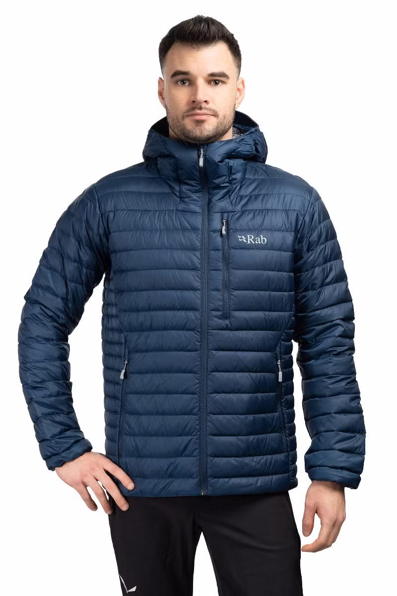KURTKA MICROLIGHT ALPINE-TEMPEST BLUE