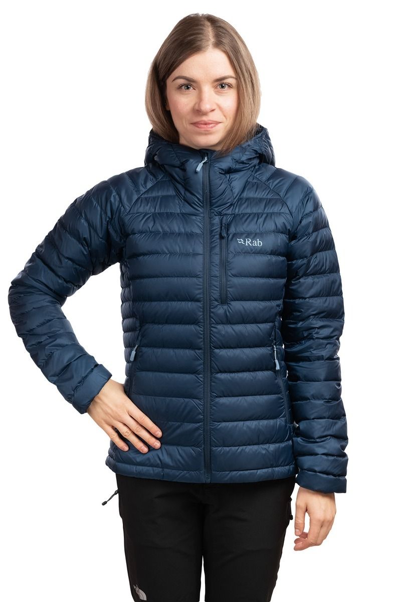KURTKA MICROLIGHT ALPINE WOMEN-TEMPEST BLUE