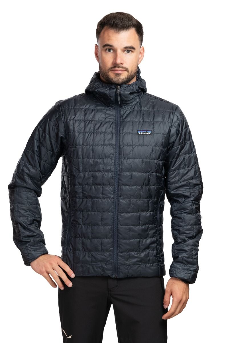 KURTKA NANO PUFF HOODY-SMOLDER BLUE