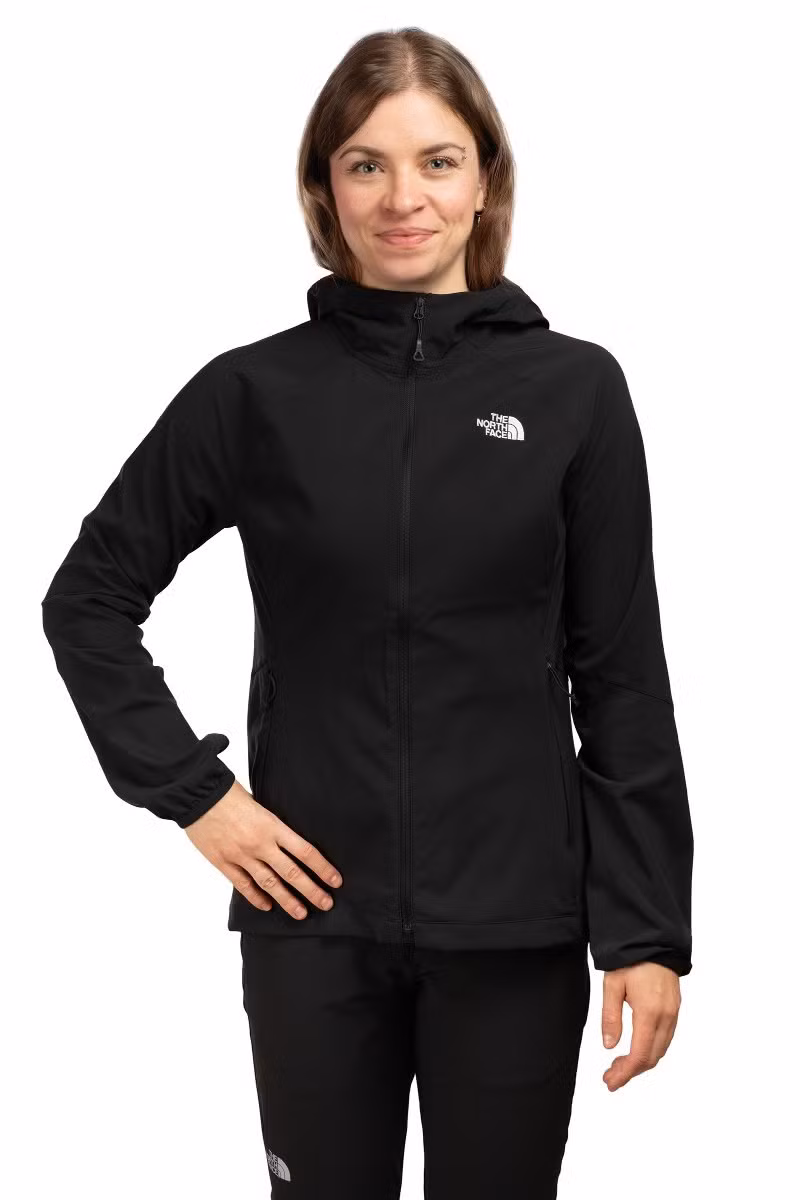 KURTKA NIMBLE HOODIE WOMEN-TNF BLACK