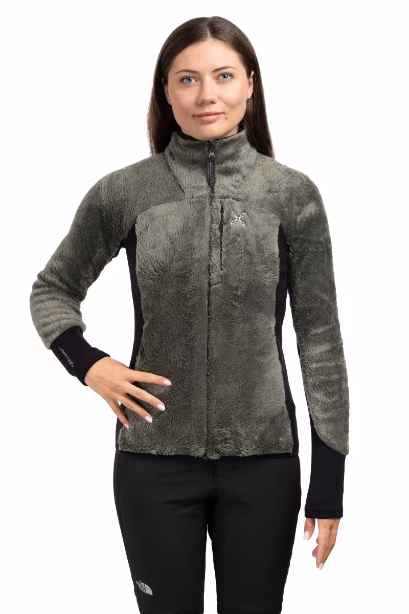 KURTKA NORDIC FLEECE 2 WOMAN-SAGE GREEN