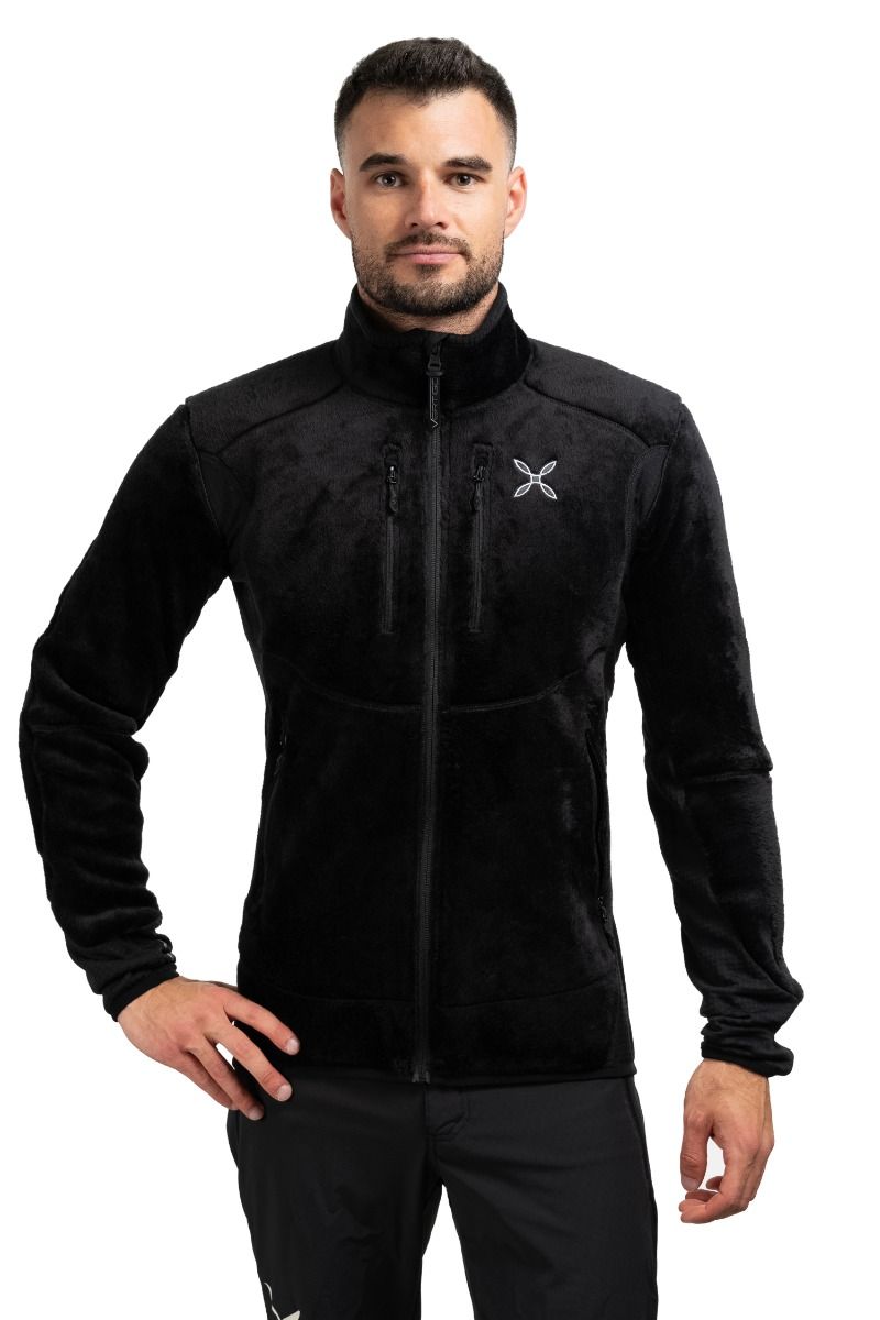 KURTKA NORDIC FLEECE-BLACK