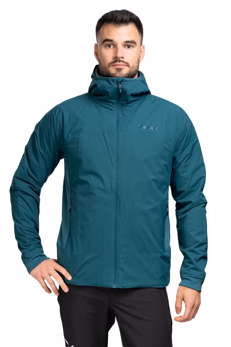KURTKA NOVUS LT HYBRID HOODY-DARK JUNGLE