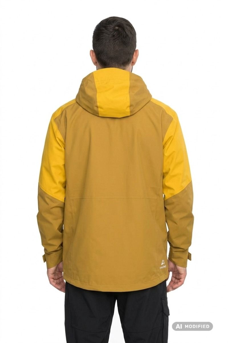 KURTKA NUMANI-BROWN-YELLOW