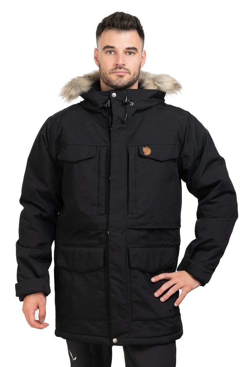 KURTKA NUUK PARKA-550-BLACK